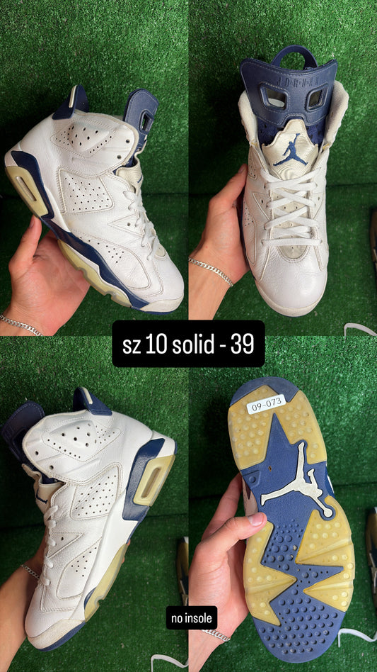 Jordan 6 Midnight Navy Size 10