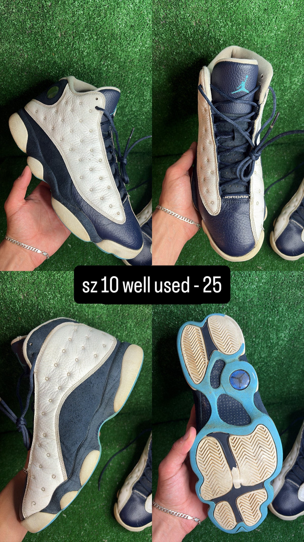 Jordan 13 Obsidian Size 10