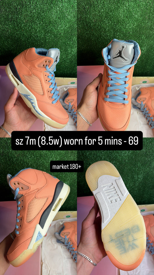 Jordan 5 DJ Khaled Size 7m (8.5w)