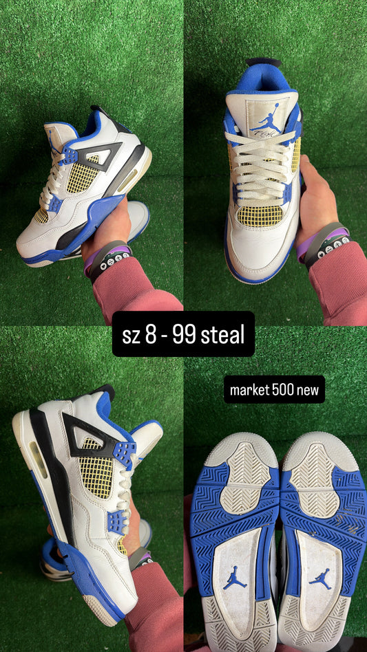 Jordan 4 Motorsports Size 8