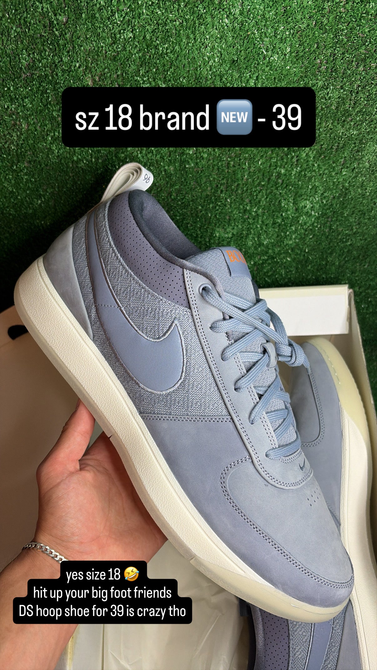 Nike Book 1 EP Mirage V2 Size 18