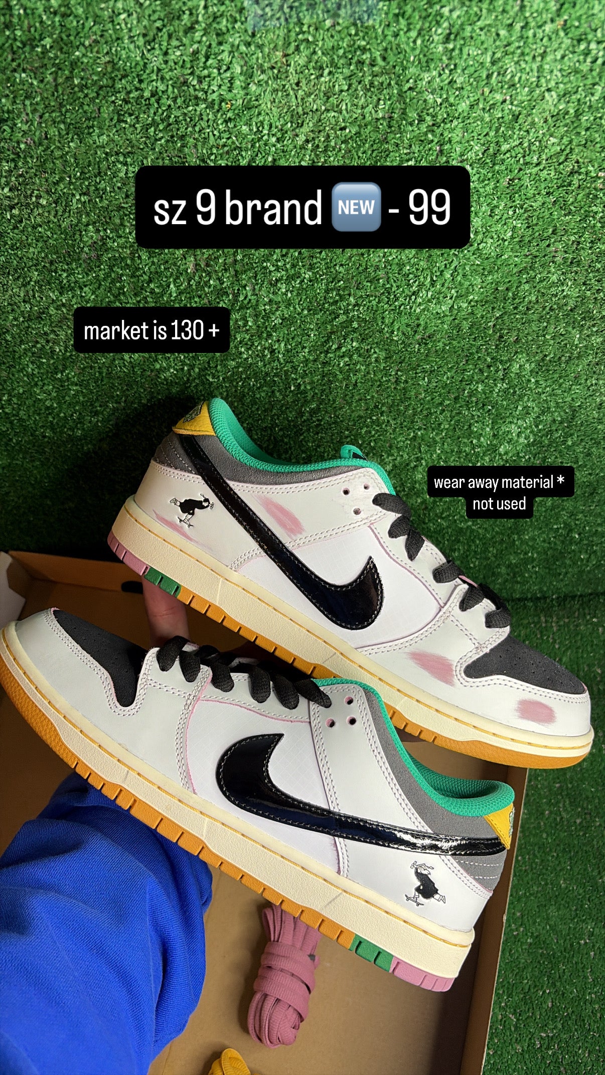 Dunk Low SB CSEF Size 9