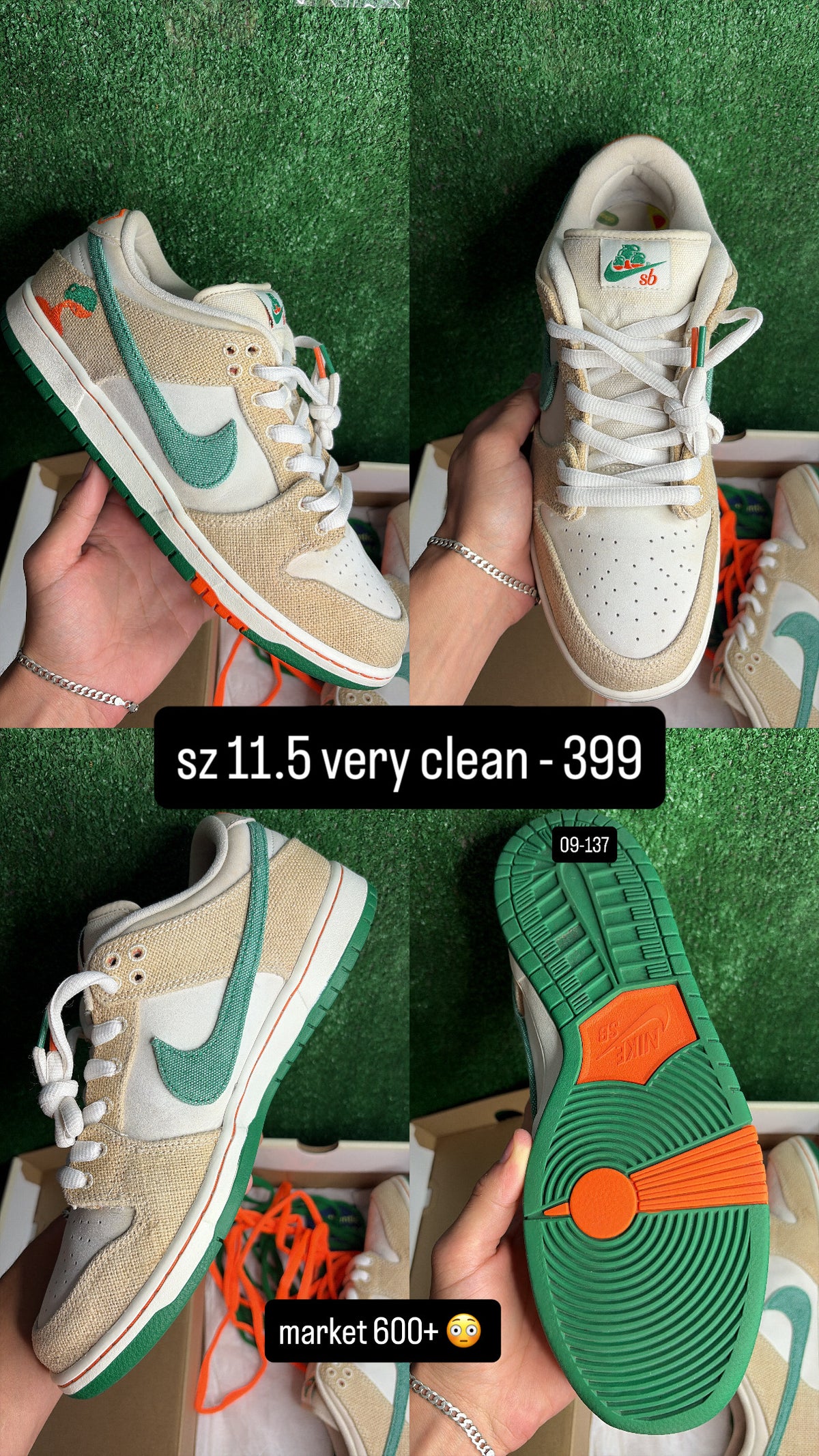 Nike Dunk Low SB Jarritos Size 11.5