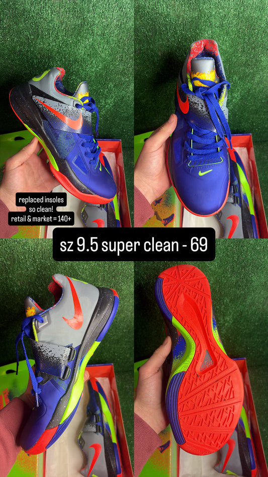 KD 4 Nerf Size 9.5