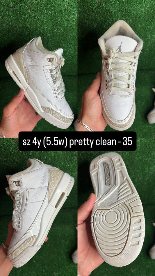 Jordan 3 Pure Money Size 4 (5.5w)