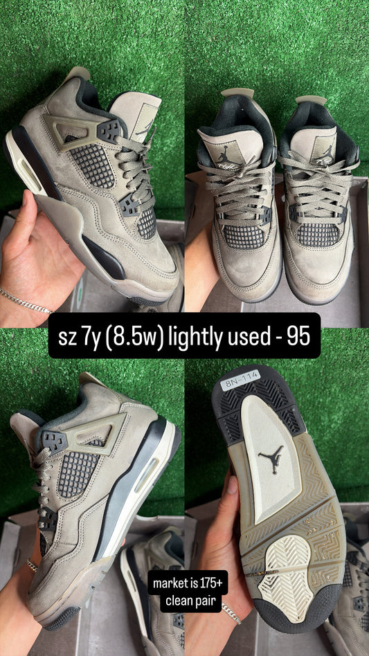 Jordan 4 Cavestone Size 7y (8.5w)