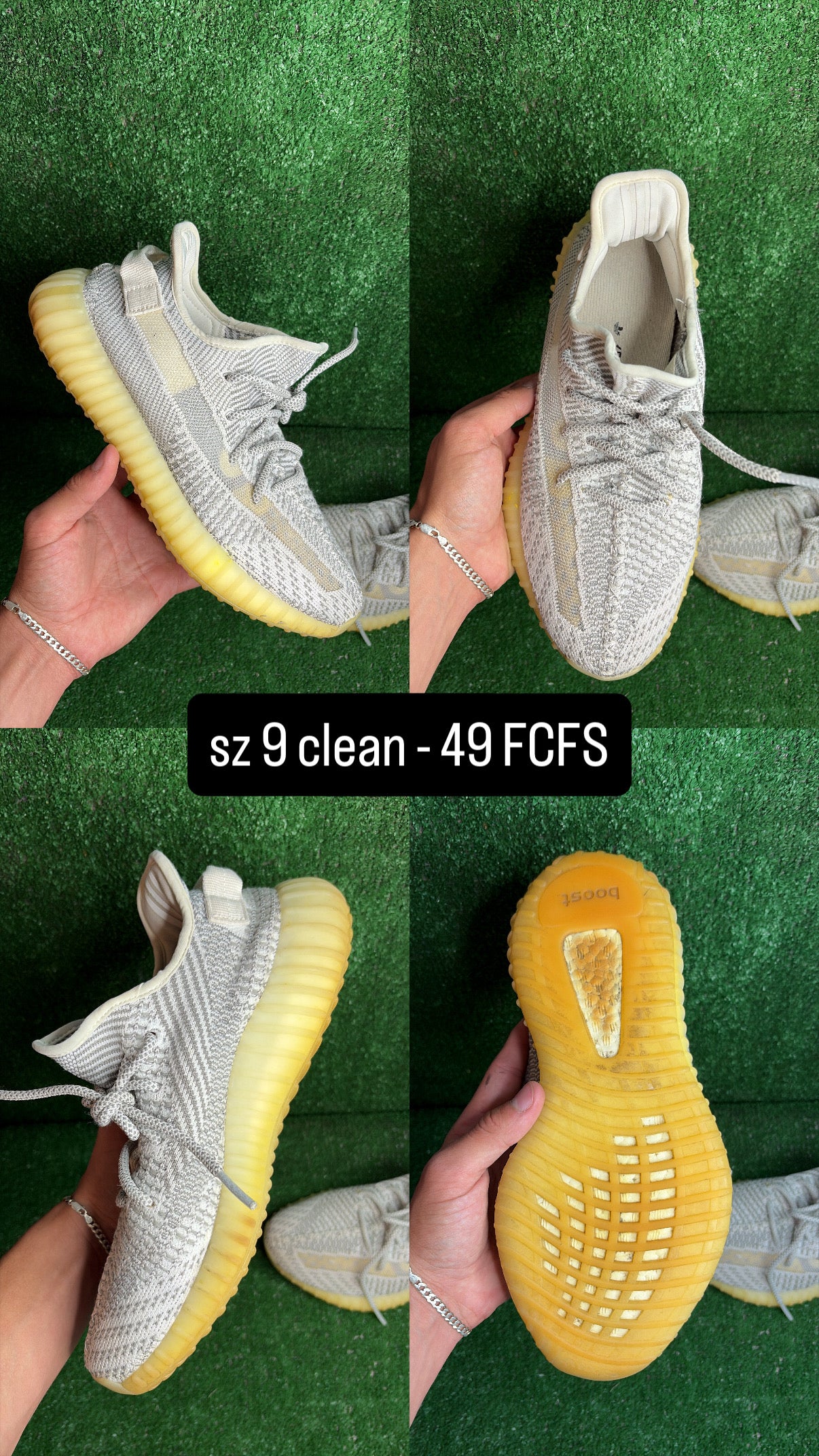 Yeezy 350 Cloud White Size 9