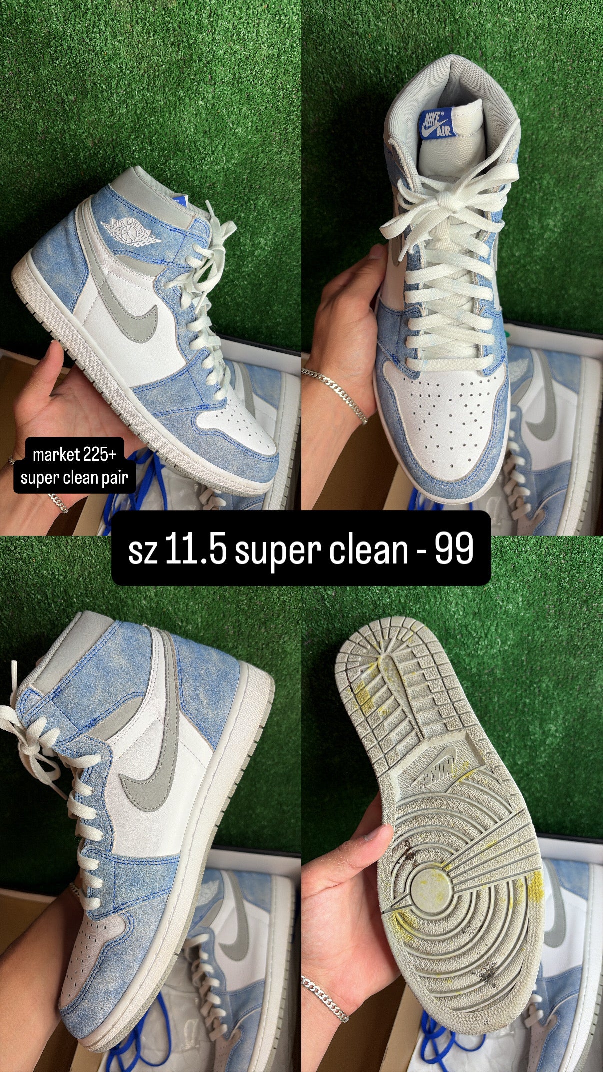 Jordan 1 High Hyper Royal Size 11.5