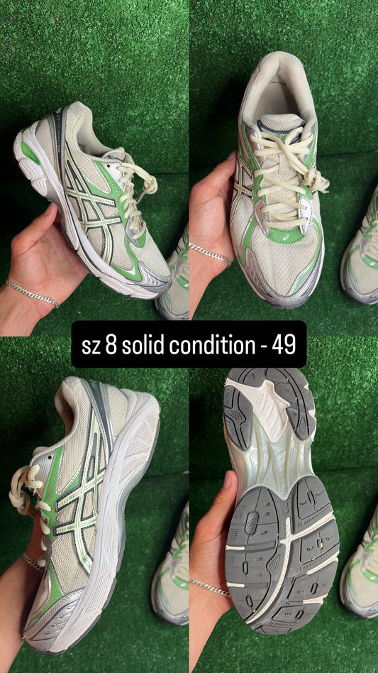 Asics 2160 Green Bamboo Size 8