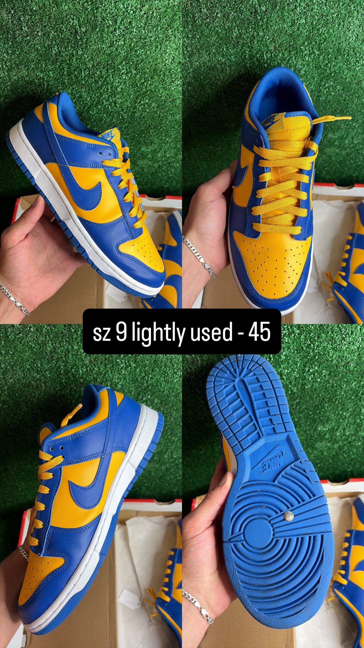 Nike Dunk Low UCLA Size 9