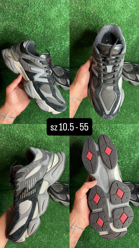 New Balance 9060 Black Castlerock Size 10.5