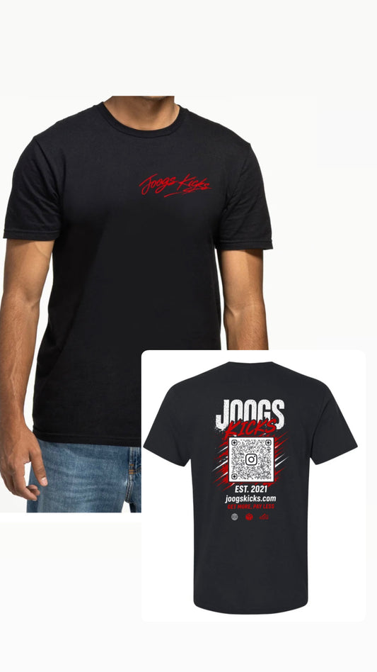 Joogs Kicks Black T-shirt