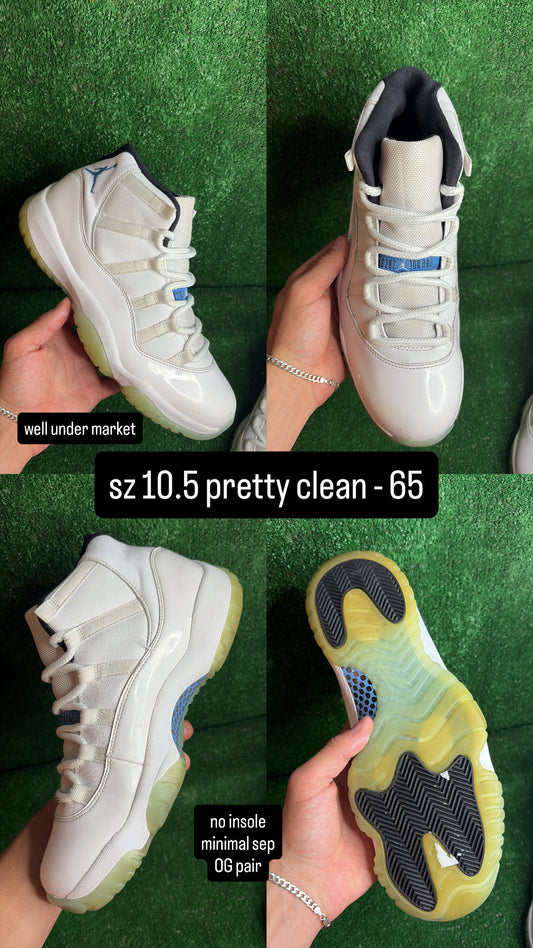 Jordan 11 Legend Blue (2014) Size 10.5