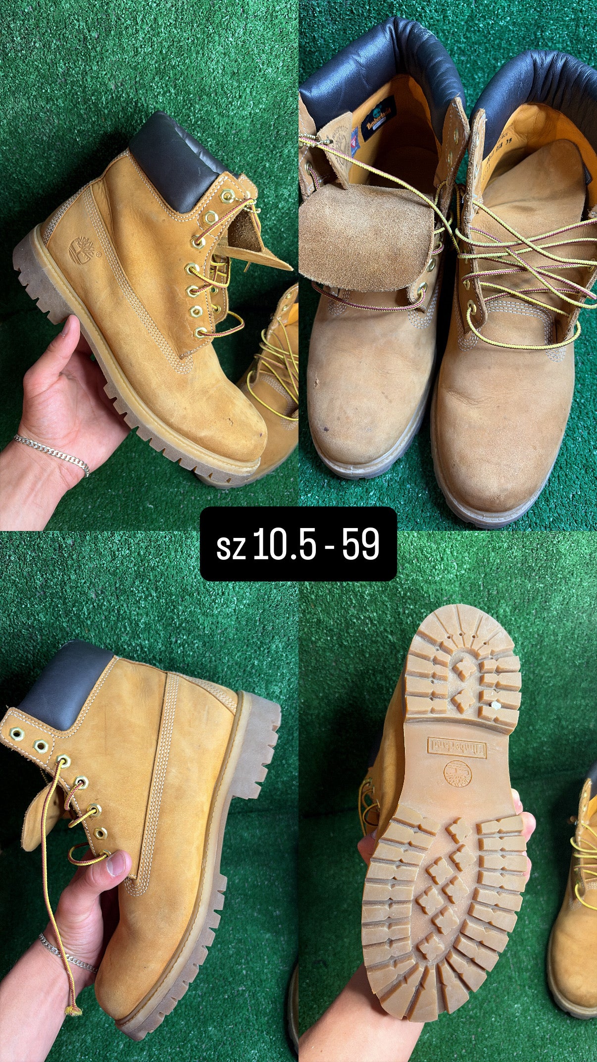 Timberland Boots Wheat Size 10.5
