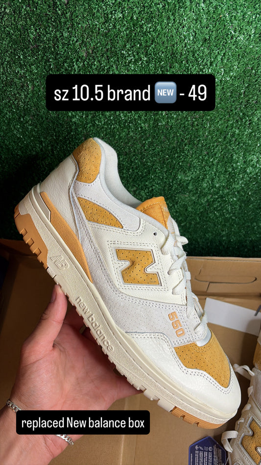 New Balance 550 Salt Dried Apricot Size 10.5