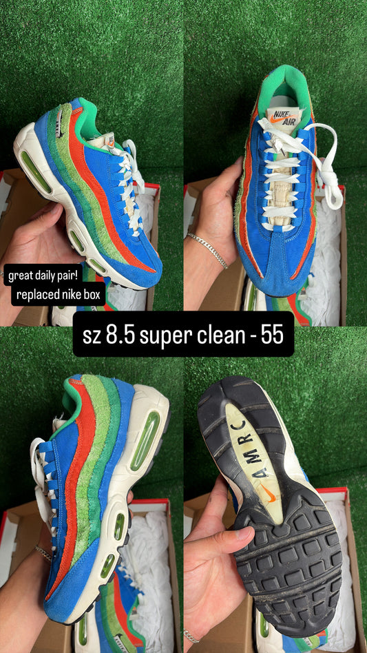 Nike Air Max 95 Multicolor Running Club Size 8.5