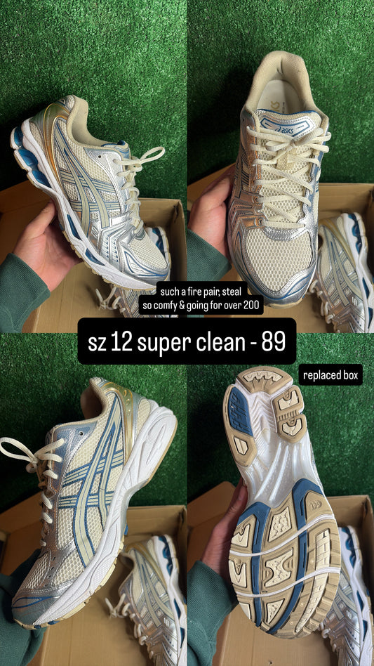 Asics Gel Kayano Cream Pepper Size 12