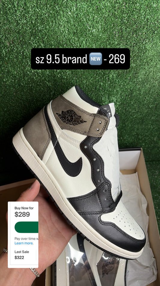 Jordan 1 High Mocha Size 9.5