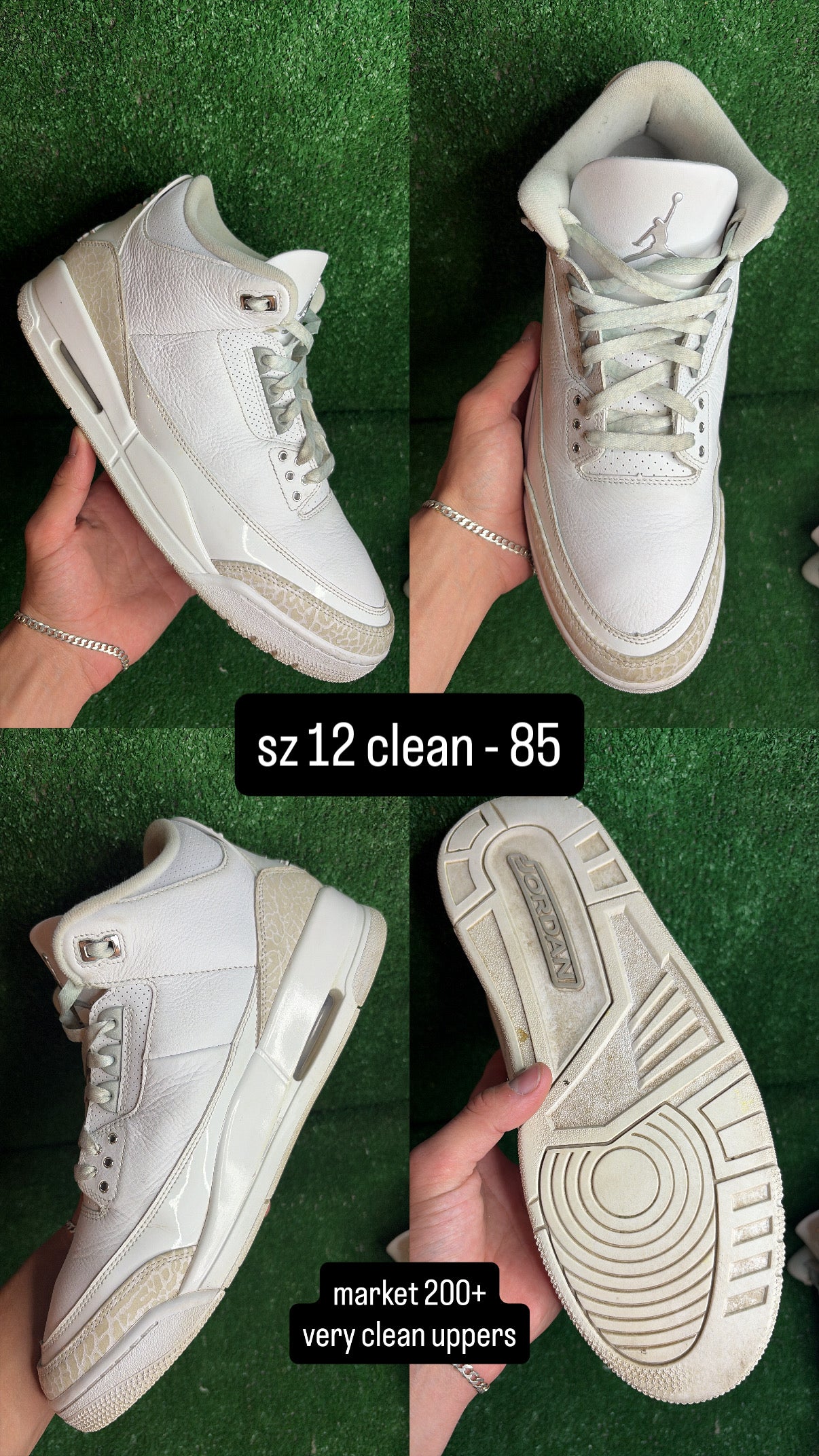 Jordan 3 Pure Money Size 12