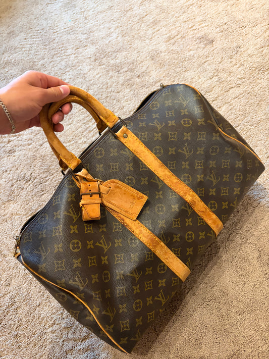 Louis Vuitton LV Monogram Keepall 50 Vintage