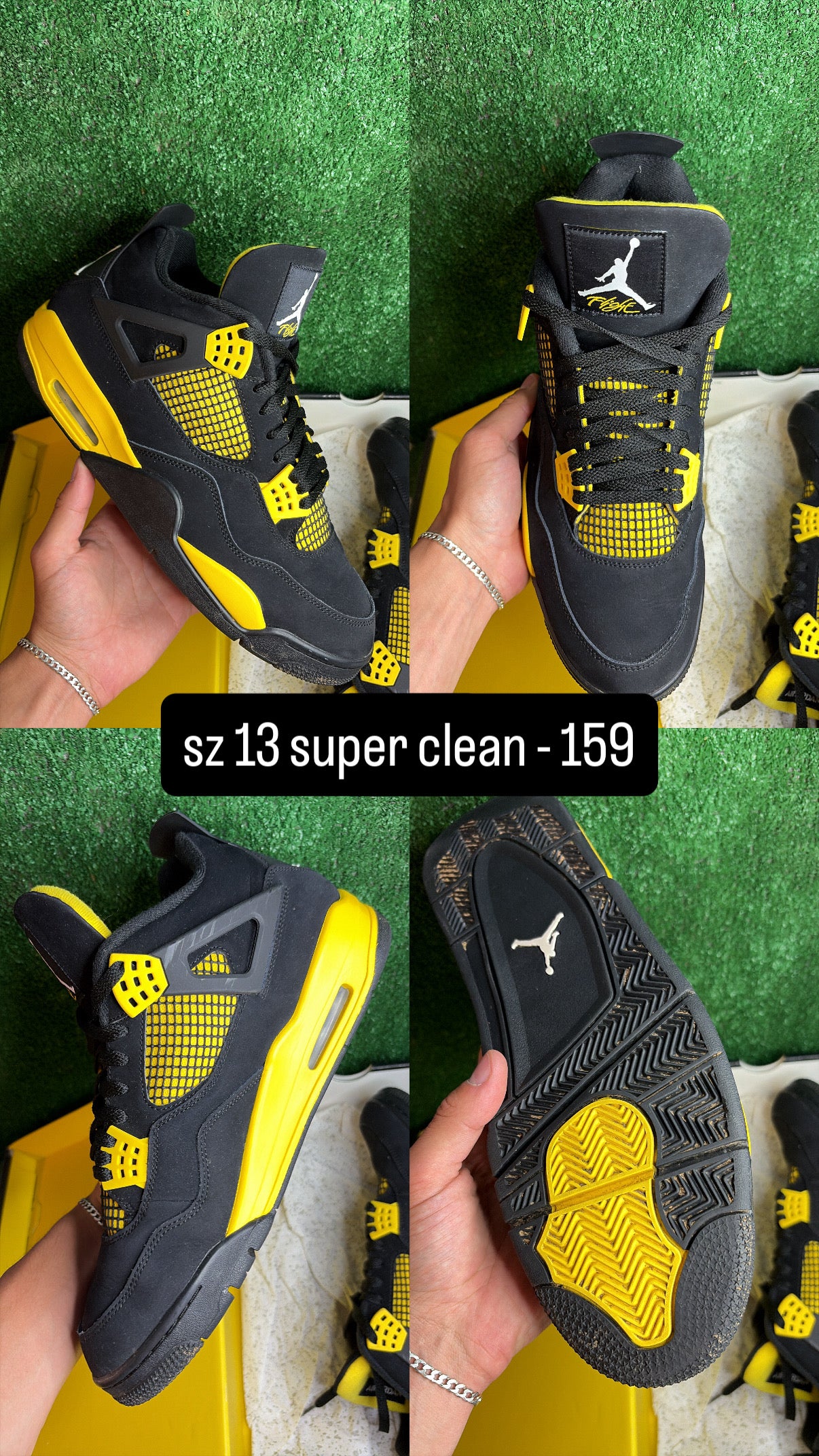 Jordan 4 Thunder Size 13
