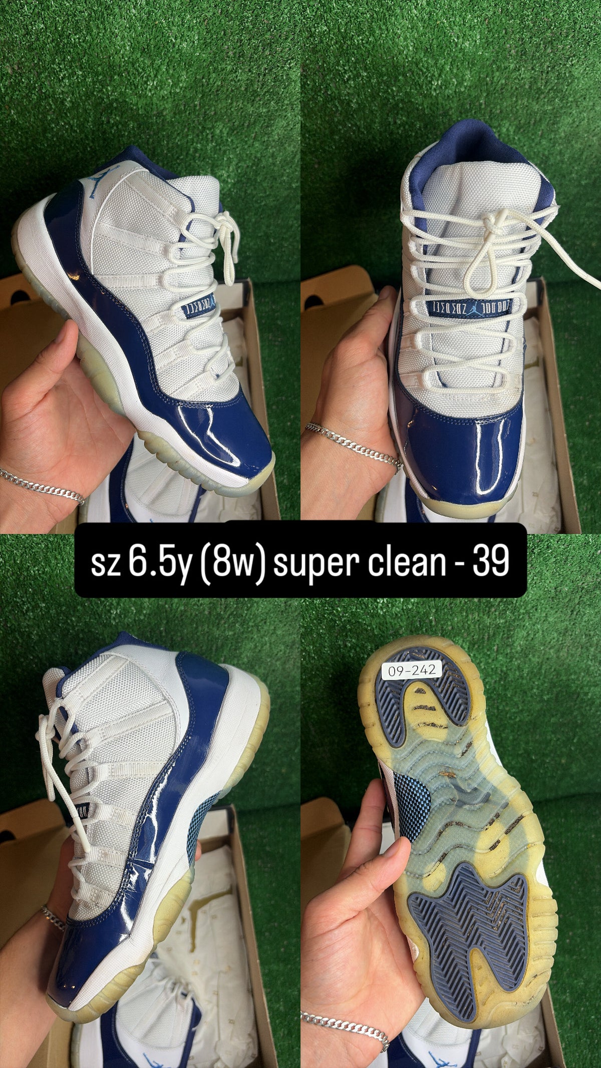 Jordan 11 Win Like 89 Size 6.5y (8w)