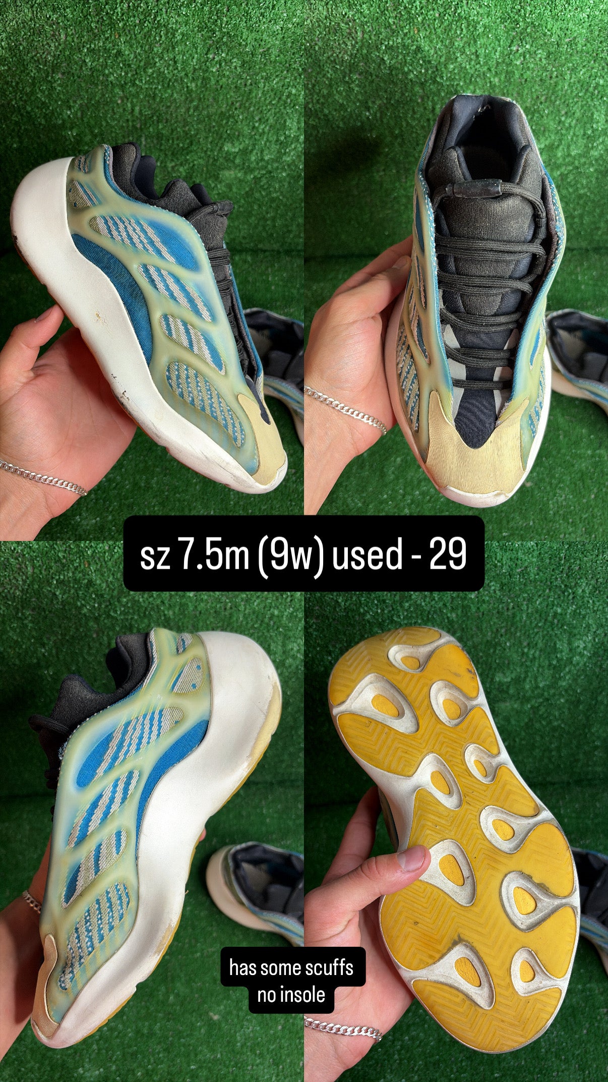 Yeezy 700 V3 Azareth Size 7.5m (9w)