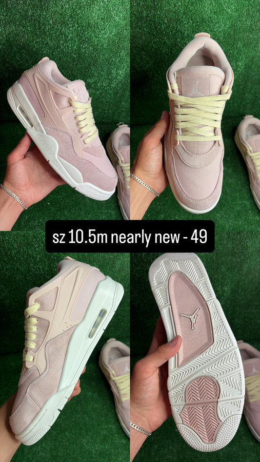 Jordan 4 RM Pink Oxford Size 10.5m