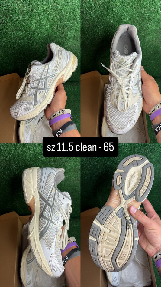 Asics 1130 Cream Grey Size 11.5
