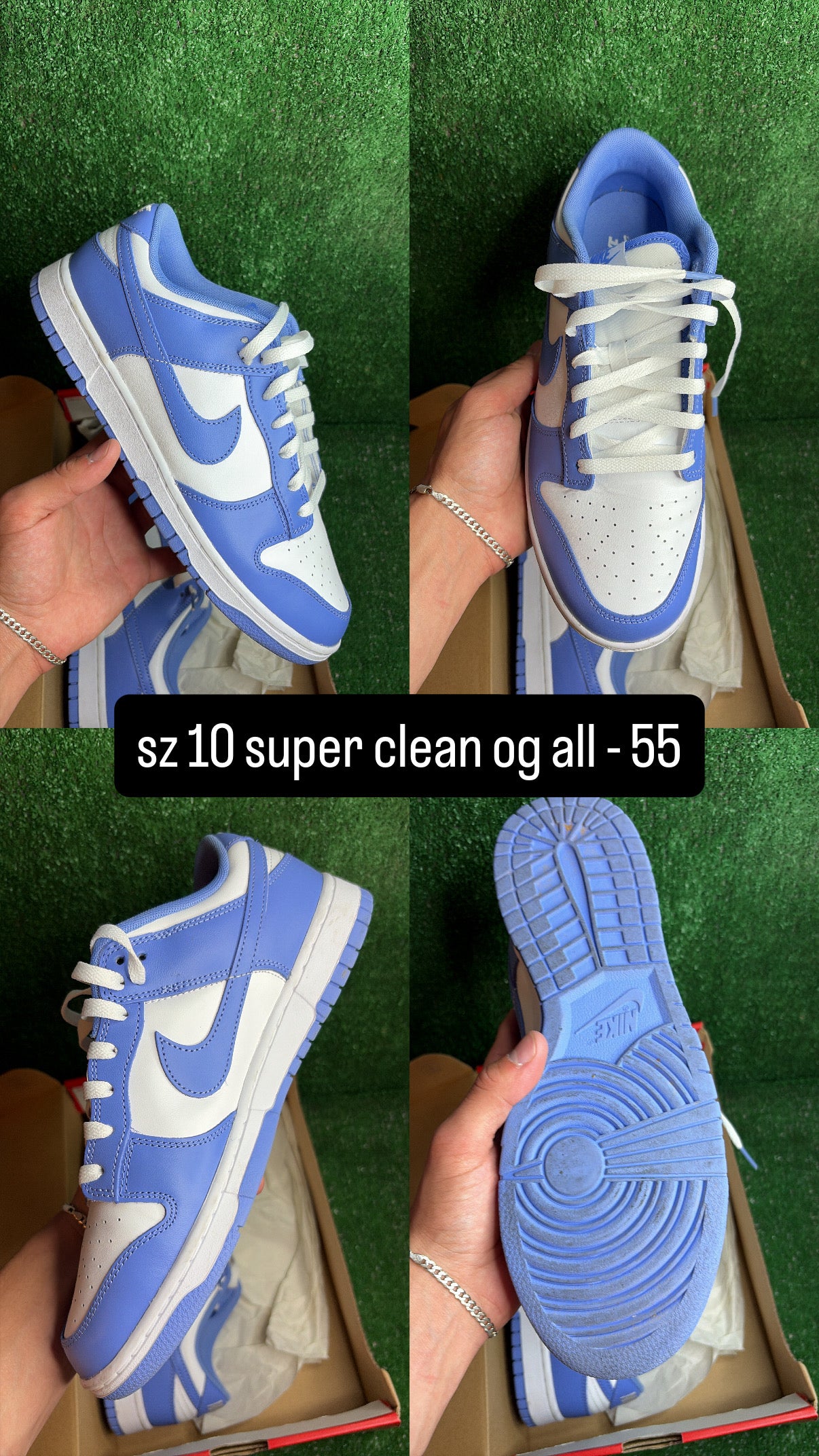 Nike Dunk Low Polar Blue Size 10