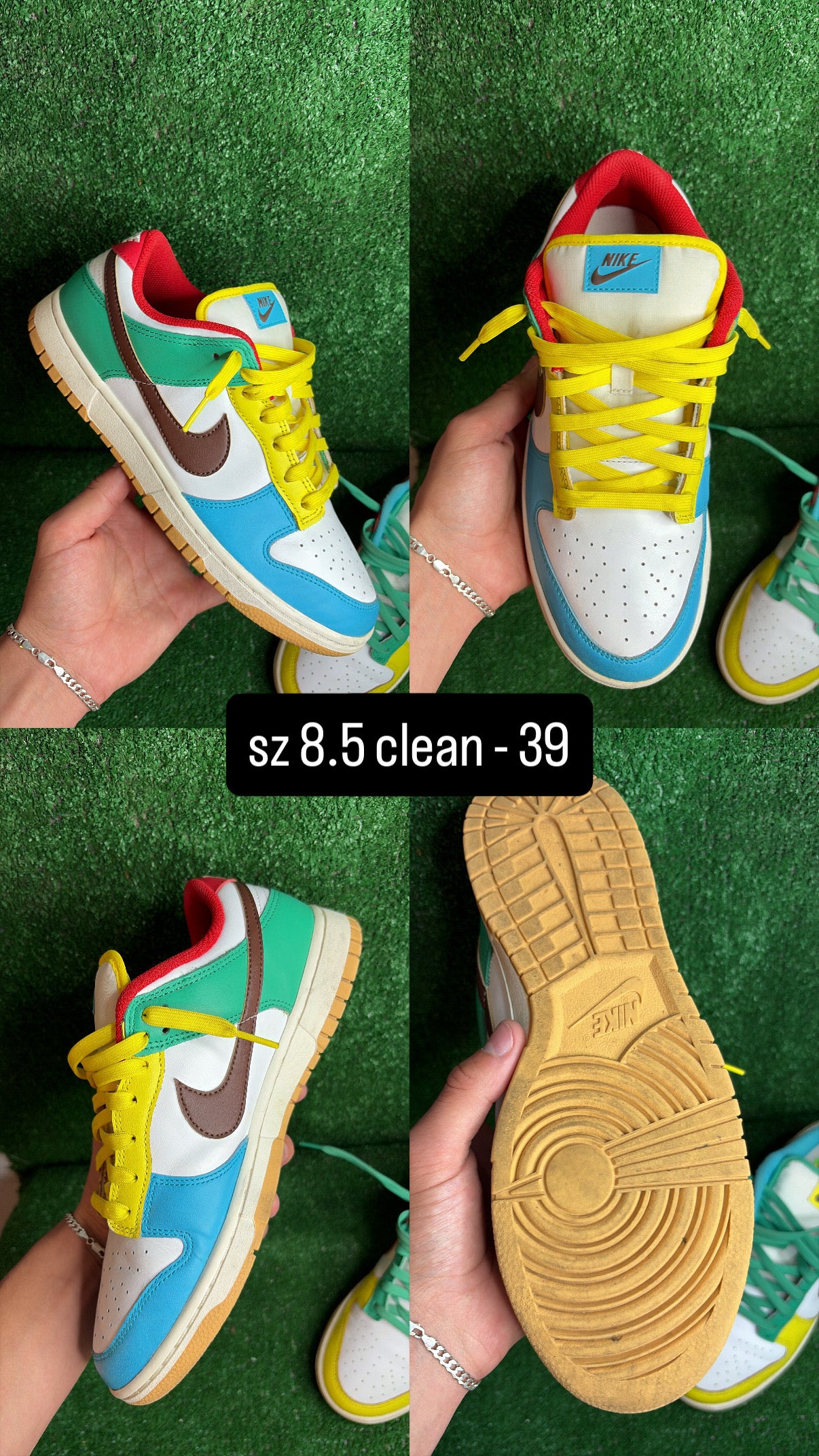 Nike Dunk Low Free 99 White Size 8.5