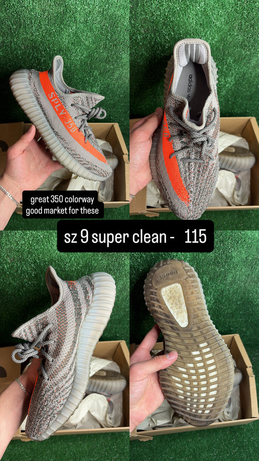 Yeezy 350 Beluga Reflective Size 9