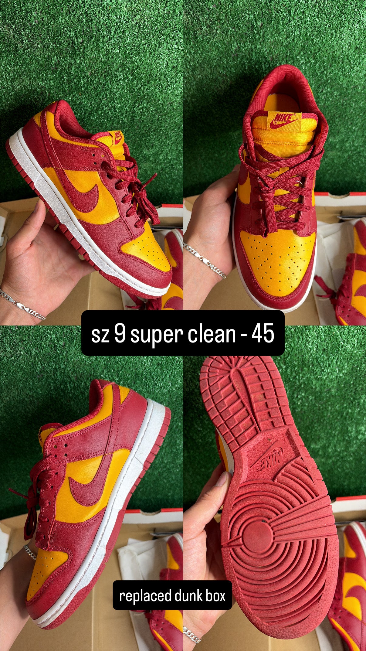 Nike Dunk Low Midas Size 9