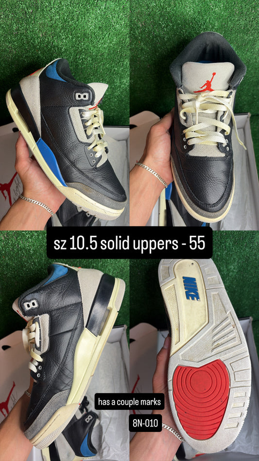 Jordan 3 Rare Air Size 10.5