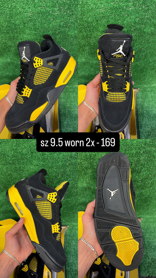 Jordan 4 Thunder Size 9.5