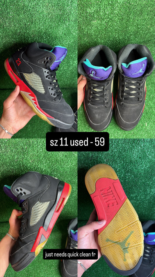 Jordan 5 Top 3 Size 11