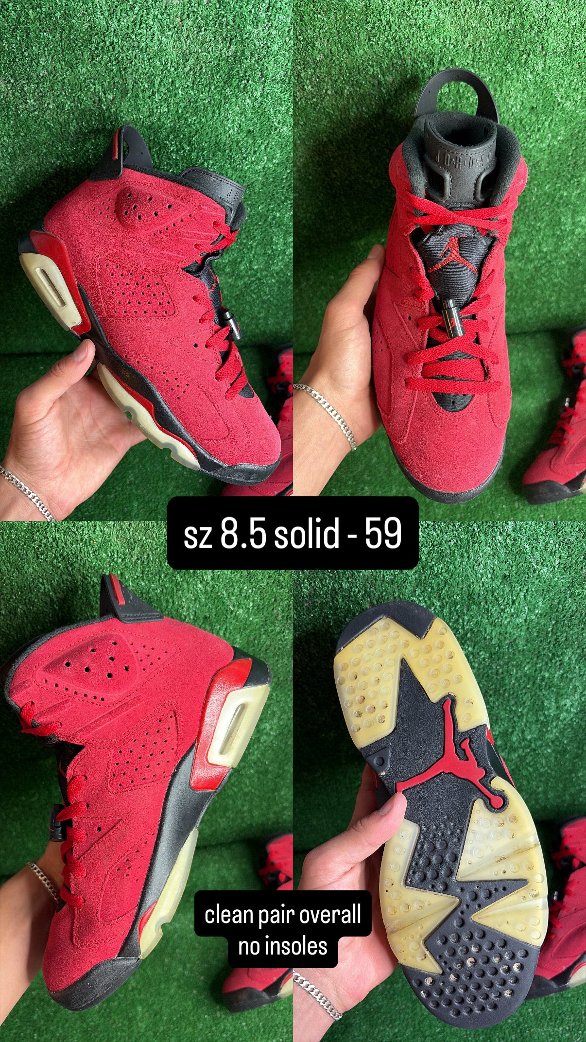 Jordan 6 Toro Bravo Size 8.5