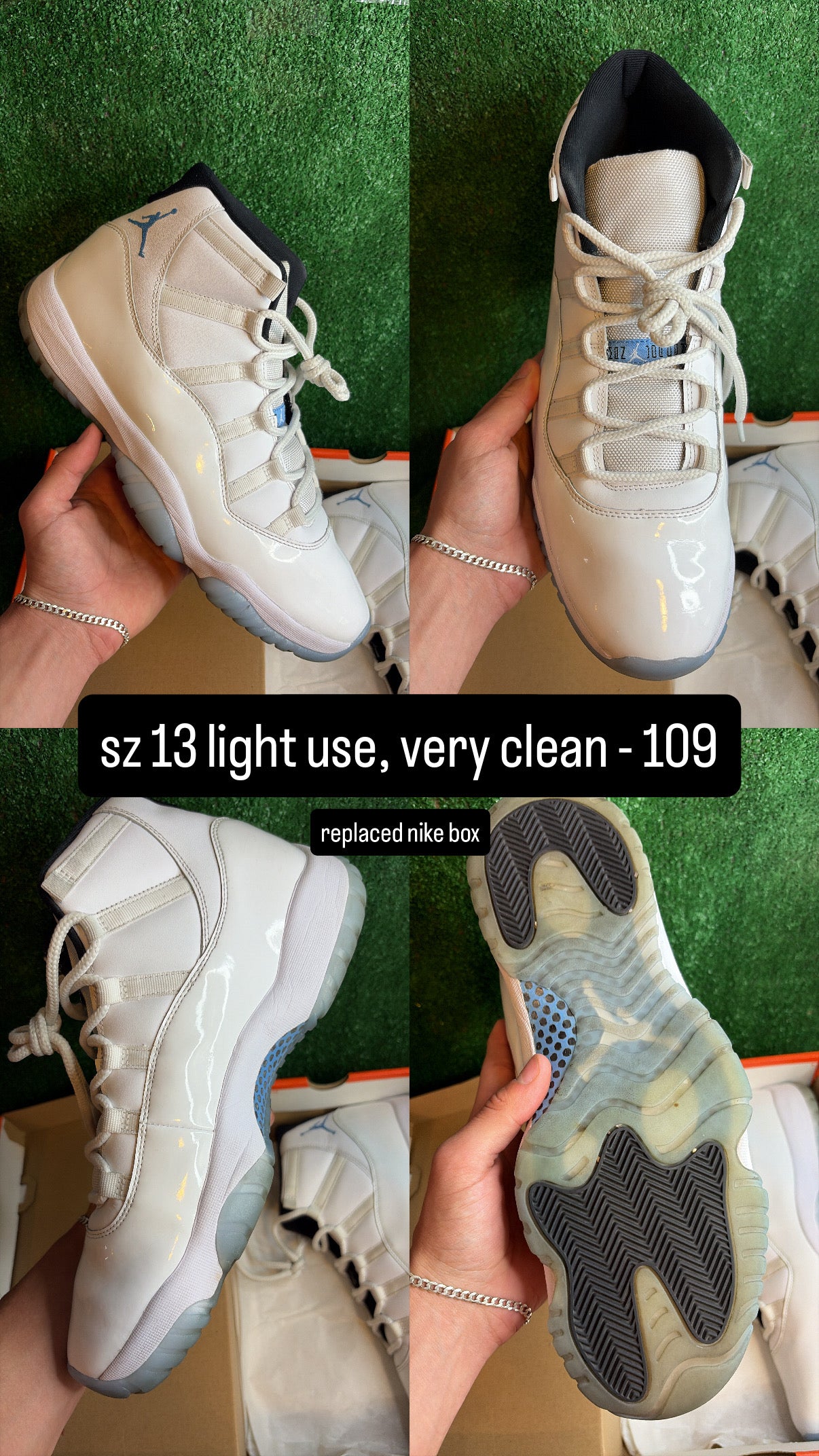 Jordan 11 Legend Blue Size 13