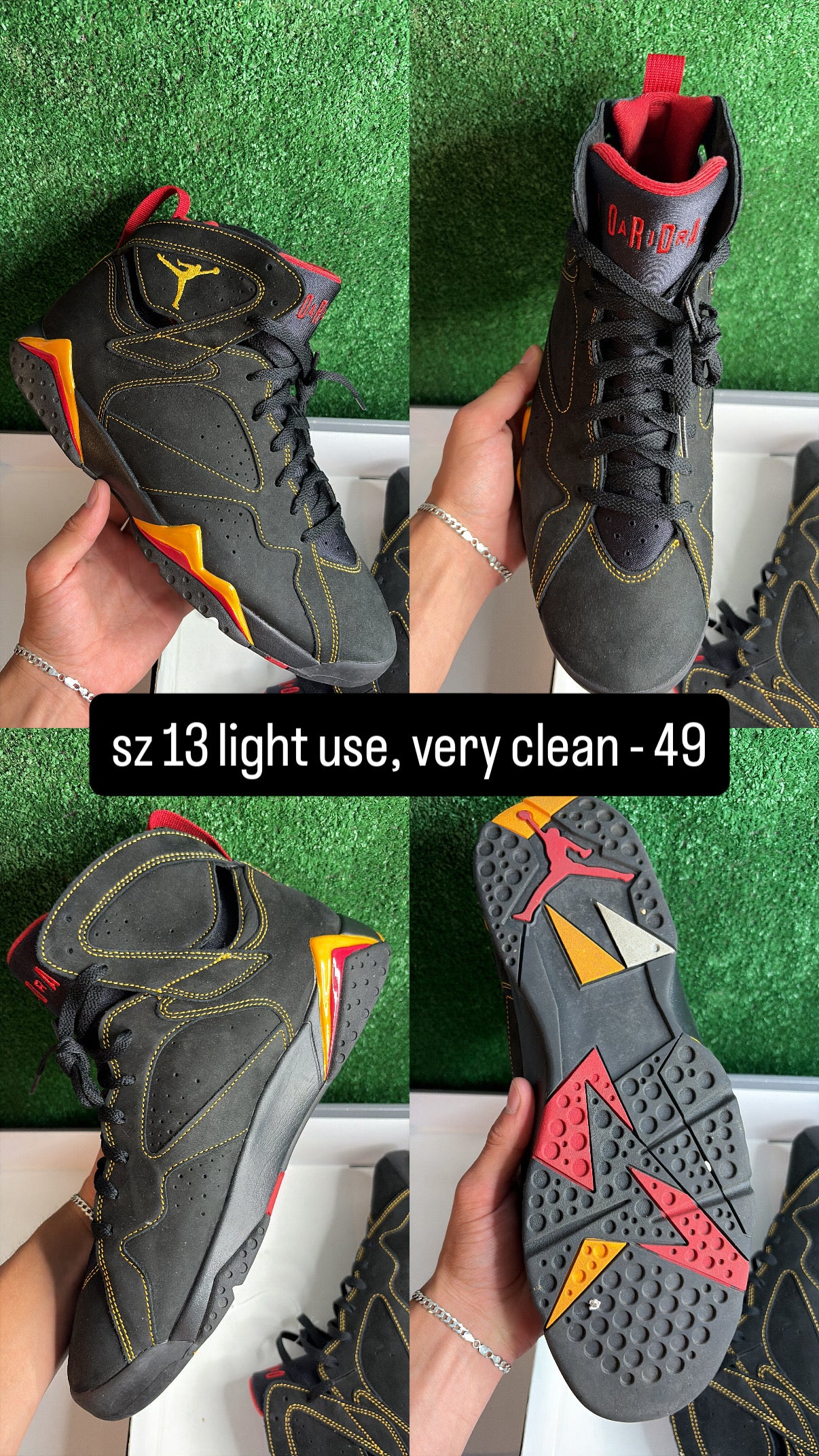 Jordan 7 Citrus Size 13