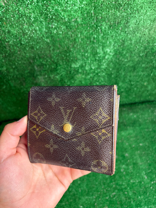 Louis Vuitton LV Monogram Compact Wallet - Vintage