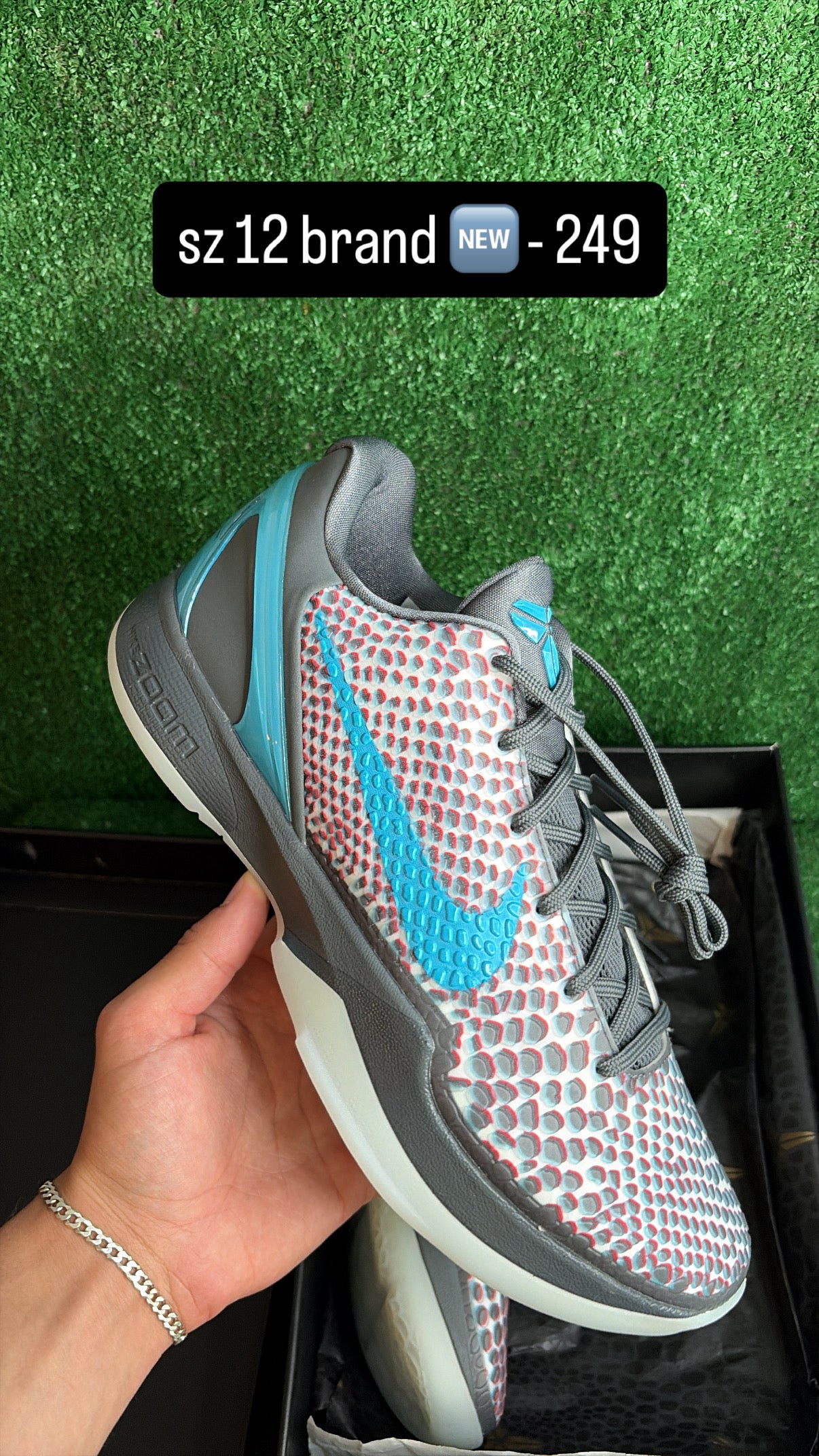 Kobe 6 Protro 3D Size 12