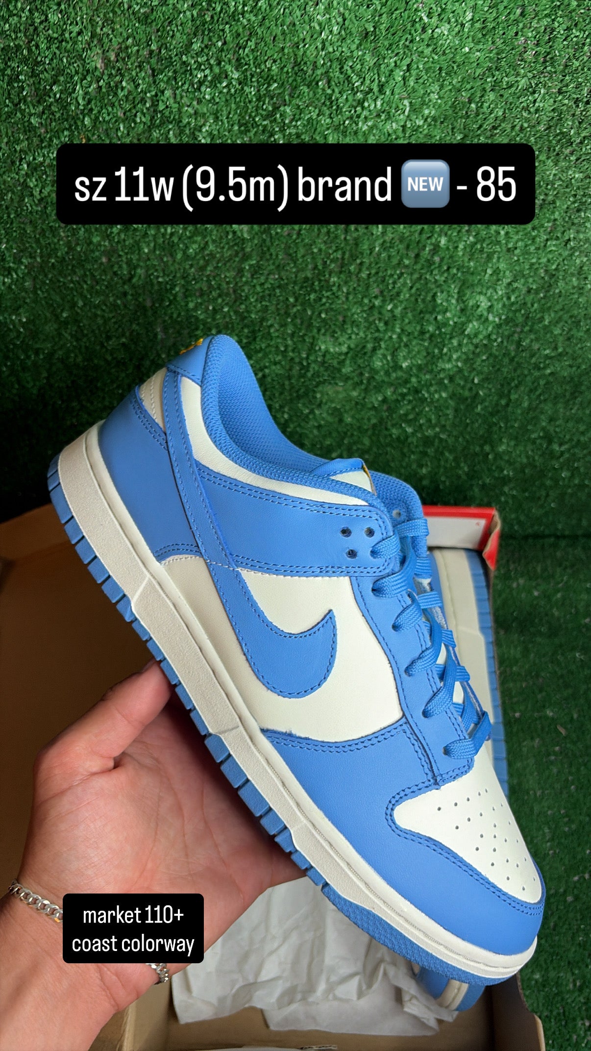 Nike Dunk Low Coast Size 9.5m (11w)