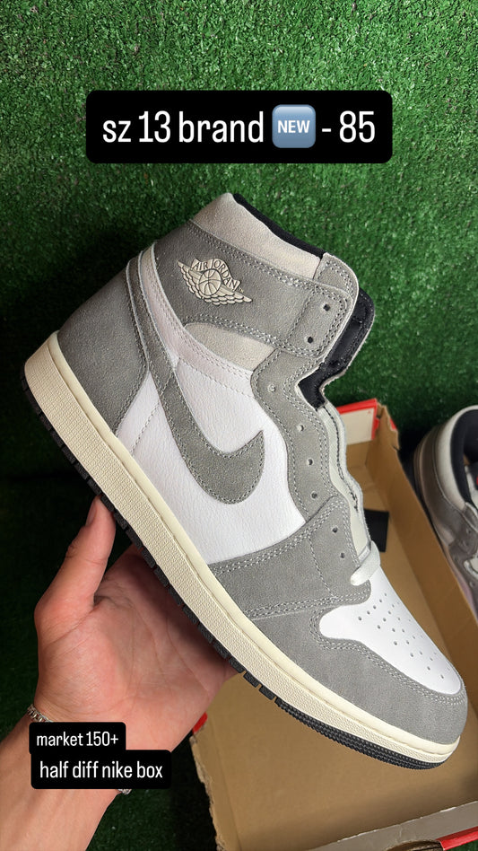 Jordan 1 Washed Black Size 13