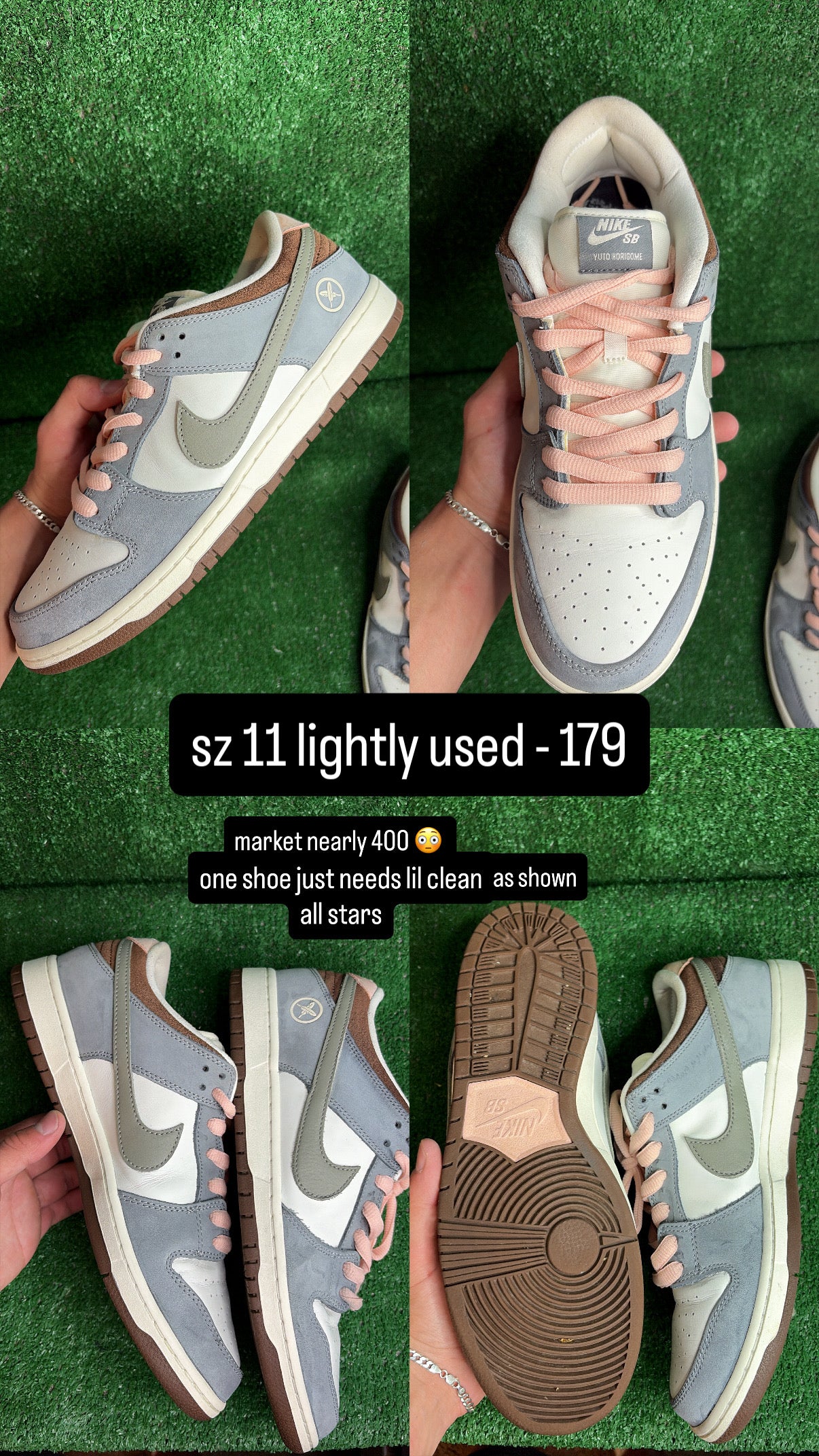 Nike Dunk Low SB Yuto Horigome Size 11