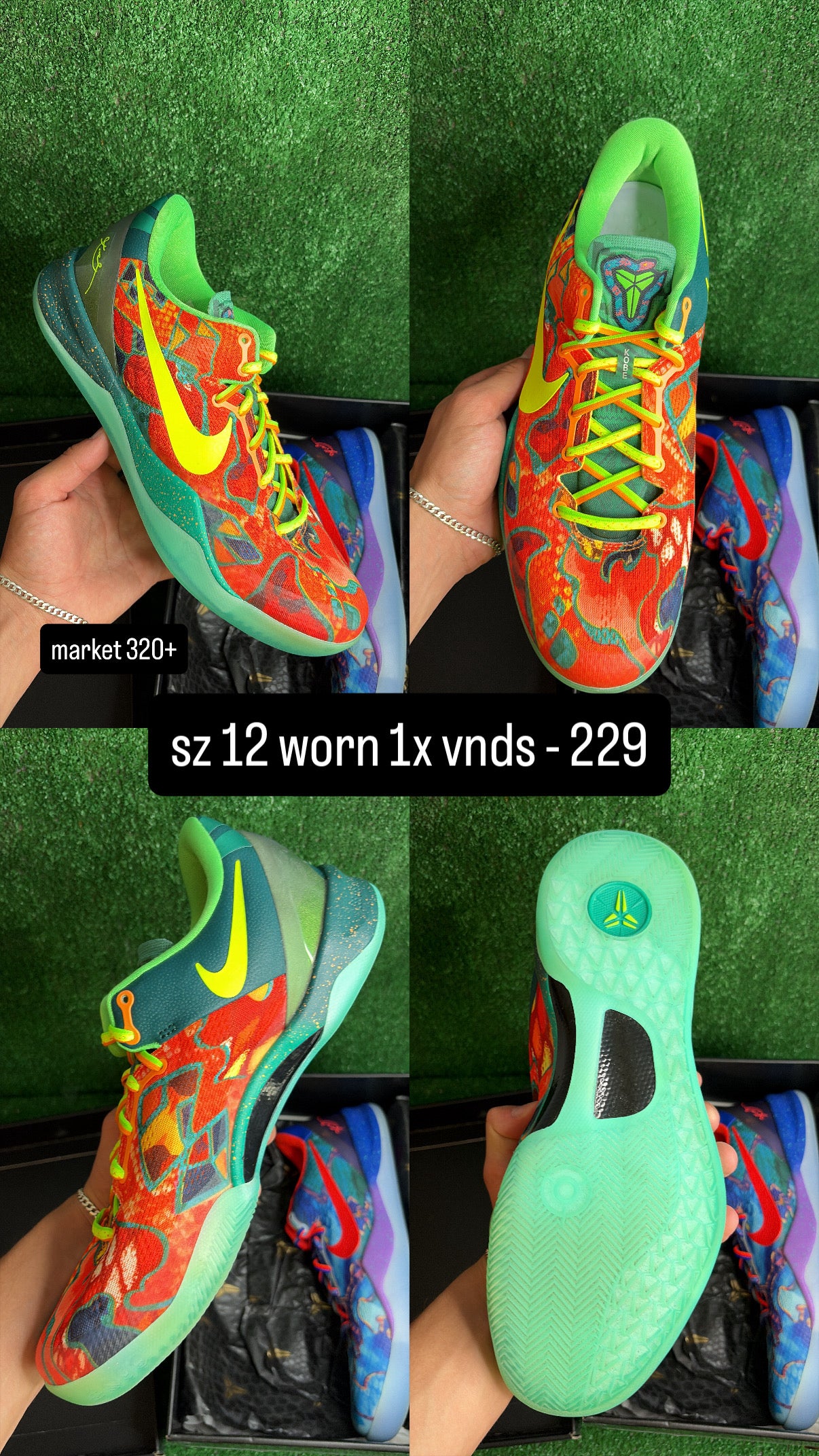 Kobe 8 Low What The Size 12