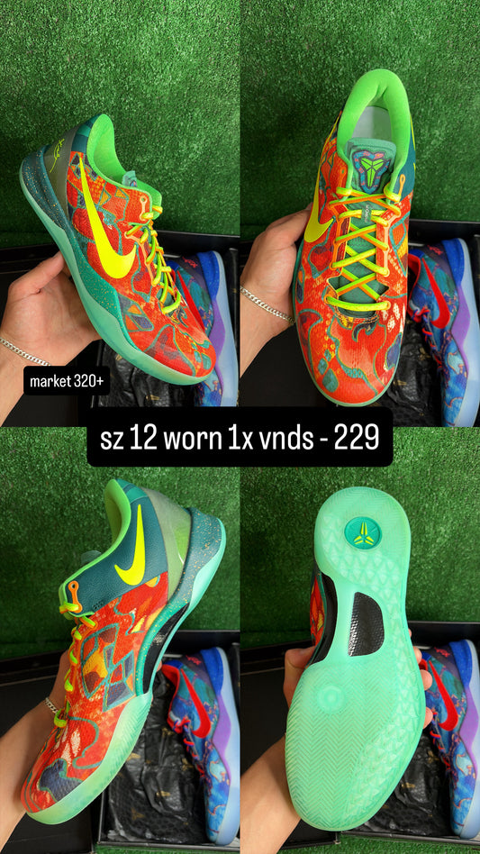 Kobe 8 Low What The Size 12