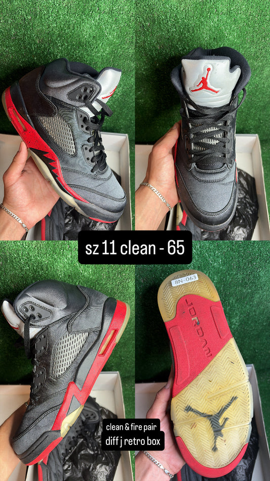Jordan 5 Satin Bred Size 11