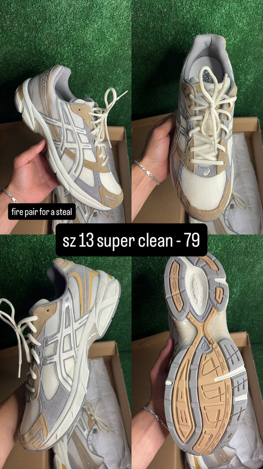 Asics 1130 Brown Tan Birch Size 13