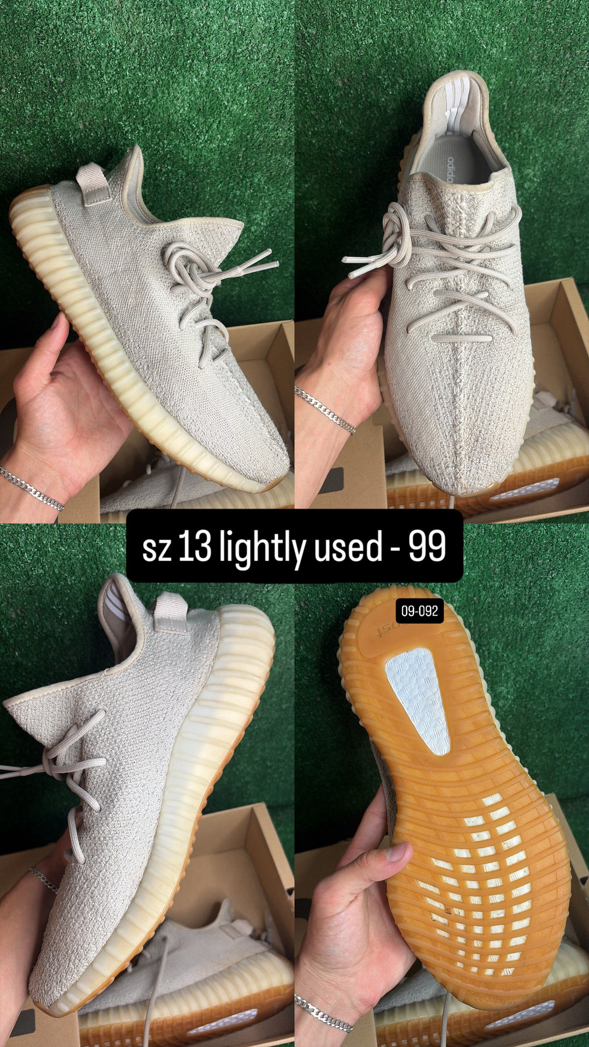 Yeezy 350 Boost V2 Sesame Size 13