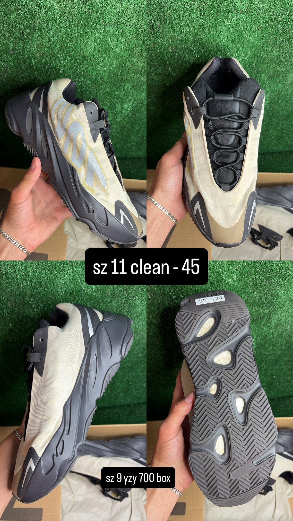 Yeezy 700 MNVN Tan Size 11